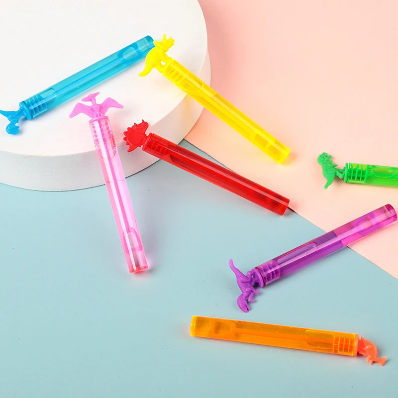 Dinosaur Theme Soap Bubble Tube 12/24PCS