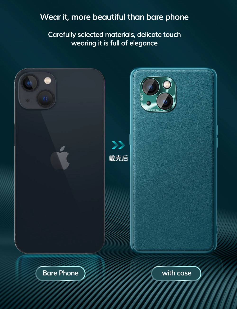 Uflaxe Original Case de Couro Liso para Huawei P40 Pro Plus Câmera Proteção Capa Traseira à Prova de Choque Invólucro Duro 4 Computers & Electronics