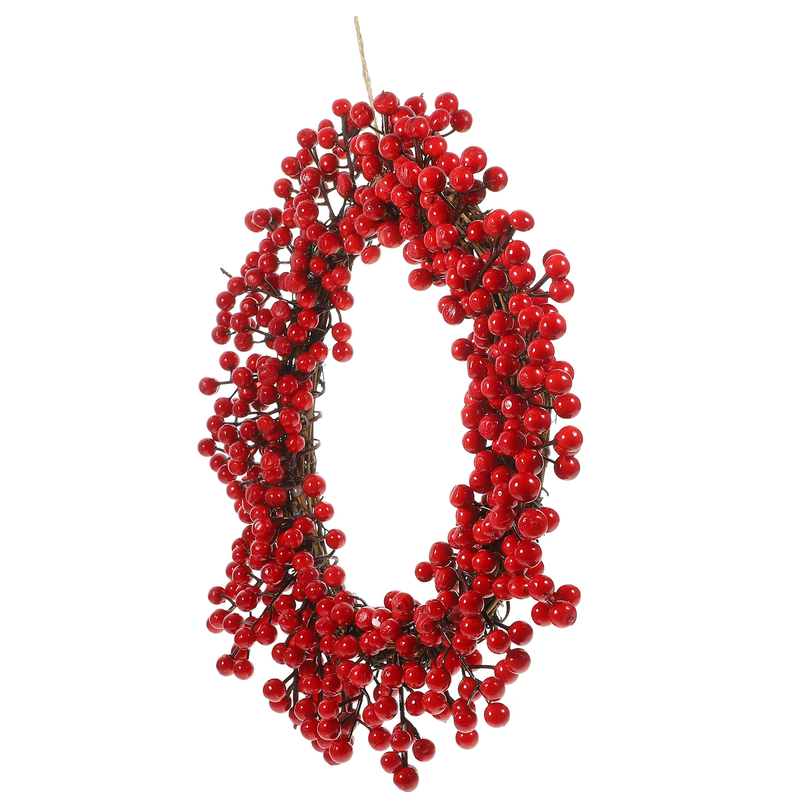 

Artificial Berry Wreath Christmas Hanging Wreath Festival Scene Wreath for Front Door