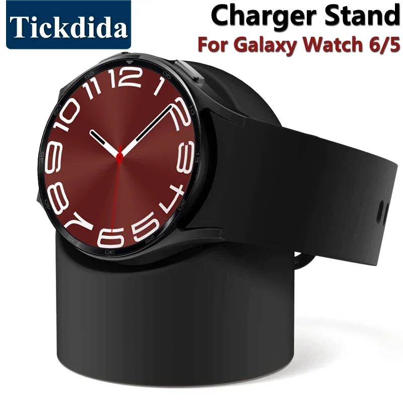 Supporto Per Caricabatterie Wireless Dock Per Caricabatterie In Silicone Per Samsung Galaxy Watch 6 5 Pro 6 Base Di Ricarica Per Orologio Classica Da 