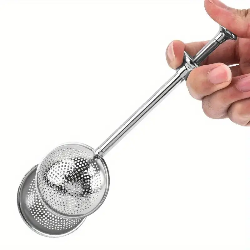 1 PC Spice tea Tool Accessories Reusable Tea Filter Ball Stainless Steel Tea Bag Teapot Adjustable infuser Filter tea infuser tea strainer tea filter