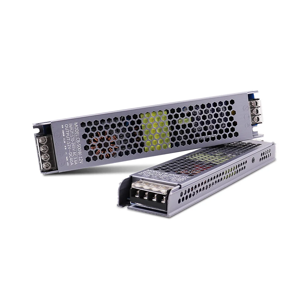 Ultradünnes Netzteil Für LED-Streifen AC/DC Transformator 12V 24V