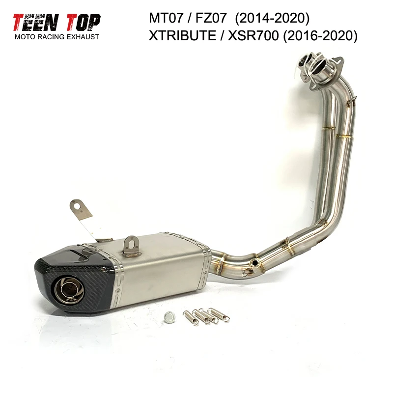 MotorcycleExhaustSystemForYamahaMT07FZ07XTRIBUTEXSR7002014