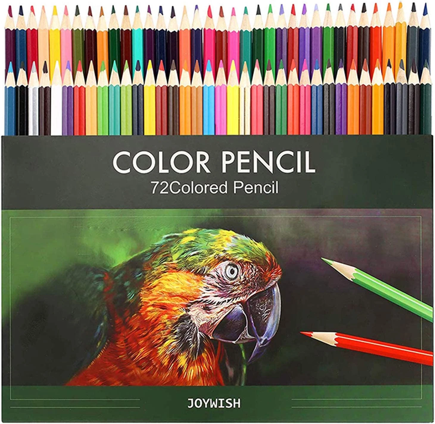 72 Professional Colored Pencil Set for Adult Coloring Books Premium Art Coloring Pencils kit