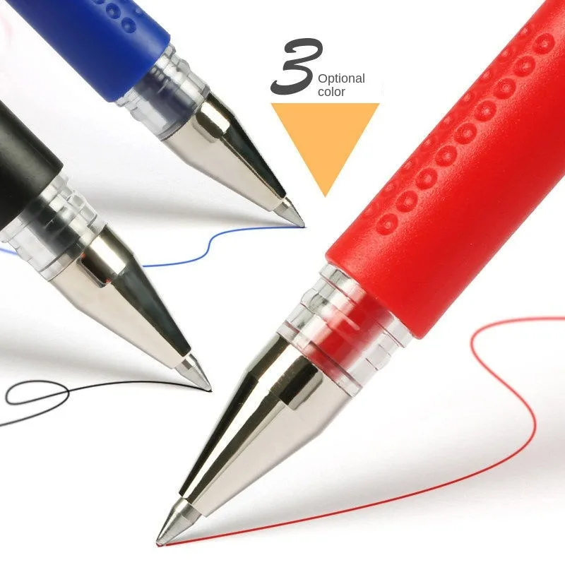 23PCS Gel Pen Set School Supplies Black Blue Red Ink Color 0.5mm Ballpoint Pen Kawaii Pen Students School Office Stationery 4