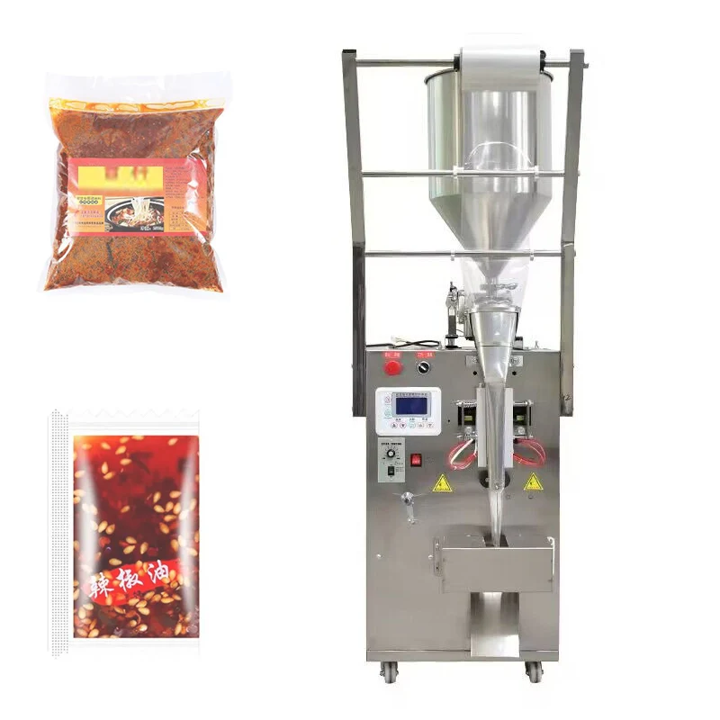 

Multifunction Packaging Machines Ice Pop Machine Honey Tomato Paste Sachet Ketchup Candy Packing Machine