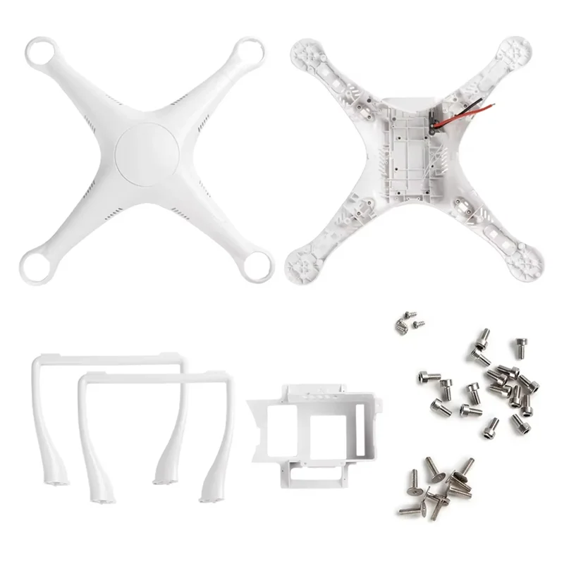 Kit Coque et Train d'Atterrissage pour DJI Phantom 3 - Pièces de Rechange