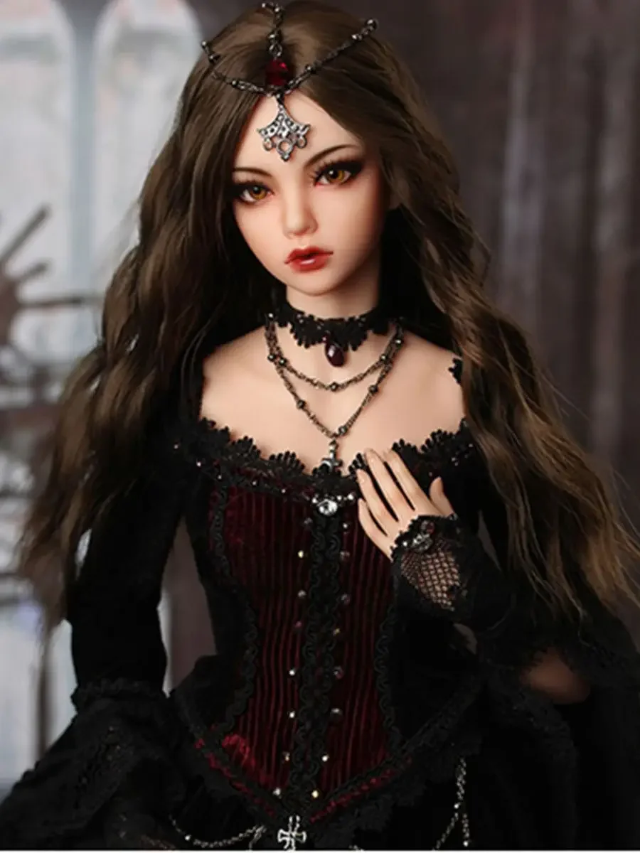 

New 45cm height 1/4 BJD Doll BJD/SD Fashion Fid Mari Doll With Glass Eyes For Baby Girl Birthday Christmas Gift Present Make up