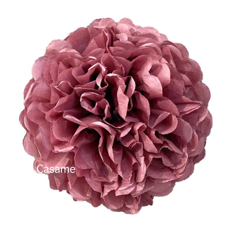 Crepe Paper Flower and Butterfly Wall Decoration Set for Parties and Home Decor