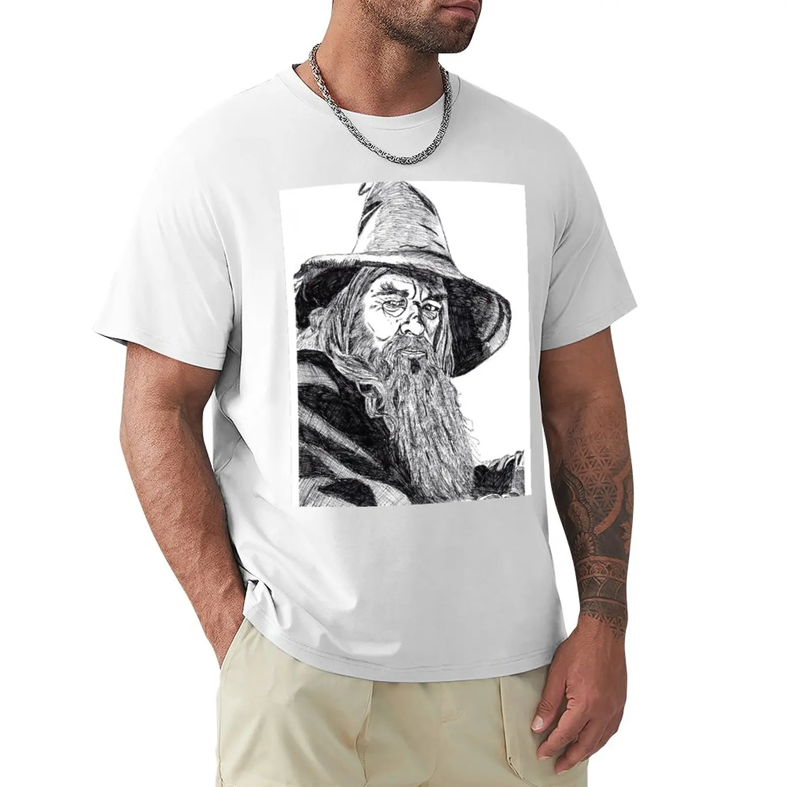 

Gandolf T-Shirt new edition sports fans vintage clothes men graphic t shirts