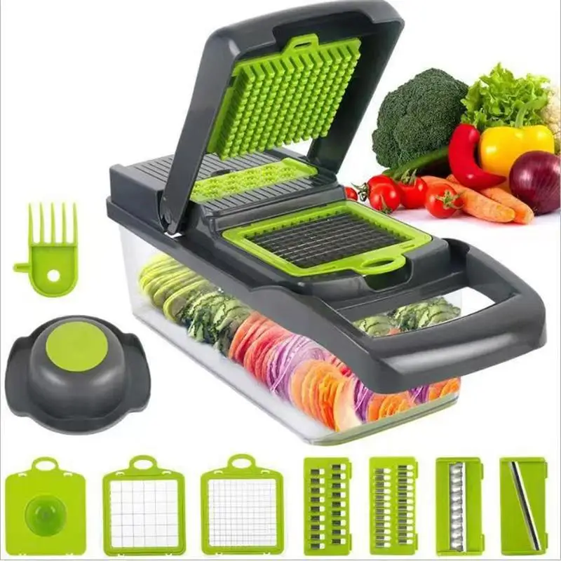 12 In 1 Multifunctional Vegetable Slicer Cutter Shredders Slicer With