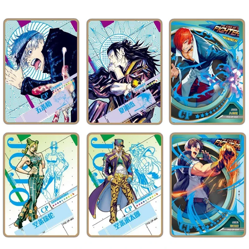 Metaverse Hot Blooded Anime Popular Character Assembly Collection Card Anime Peripheral Limited MR Metal Card Toy Children Gift 3