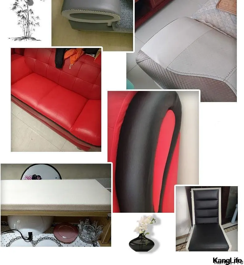 Leather Repair Patches 20x30CM Self Adhesive PU Faux Synthetic Fabric Sofa DIY