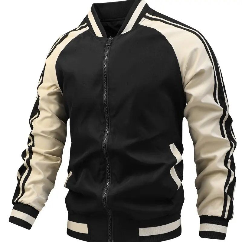2024 Spring and Autumn New Fashion Trend Large Size Baseball Coat Men's Casual Loose Comfortable High Quality Sports Jacket 5XL 3