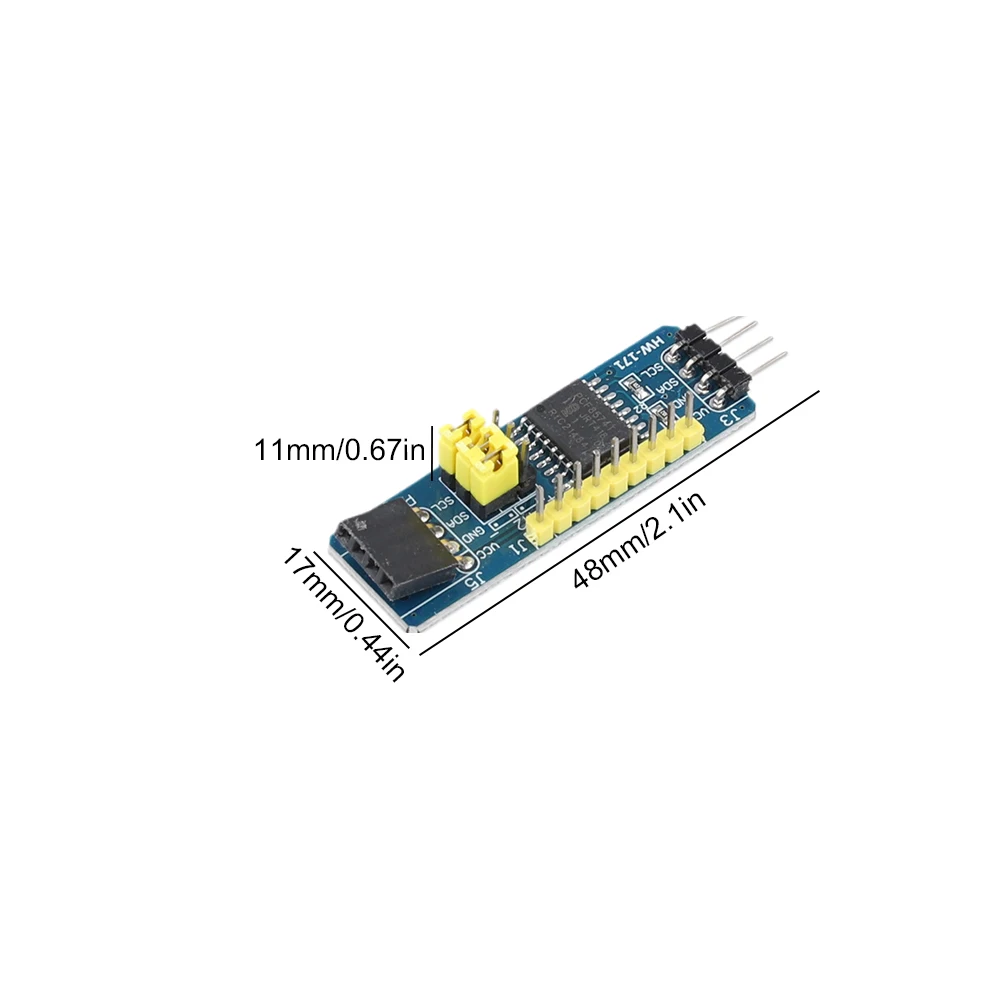 PCF8574 IO Expansion Board 8 I/O I2C-Bus Evaluation Development Module Converter Module PCF8574 Adapter Plate