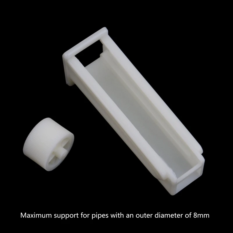 Plastic Tube Clamp Adjustable Laboratory Pinch for Valve Control Siphon Hose Shut Off Clamps for Tubing under 8mm O 6