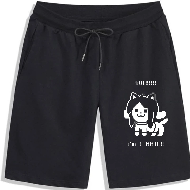 Мужские шорты Undertale Temmie cool Sans Inktale Papyrus Skeleton Dog Game, хлопковые крутые принты для мужчин, отличная идея для подарка