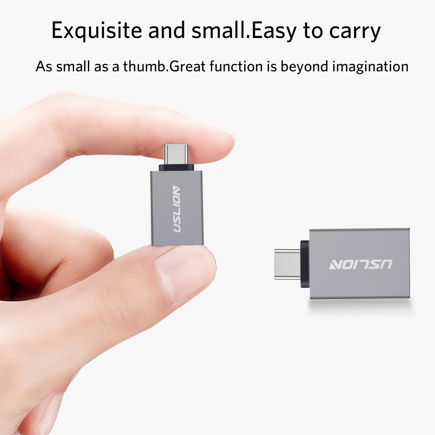 Otg adapter Usb to type c adapter USLION USB Type C to USB 3.0 Adapter OTG Mciro Cable Converters For Samsung S10 S9 S8 For Macbook C