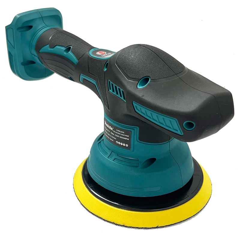 Cordless Car Polisher Machine 8 Gears Electric Waxing Repairing Wireless Buffing