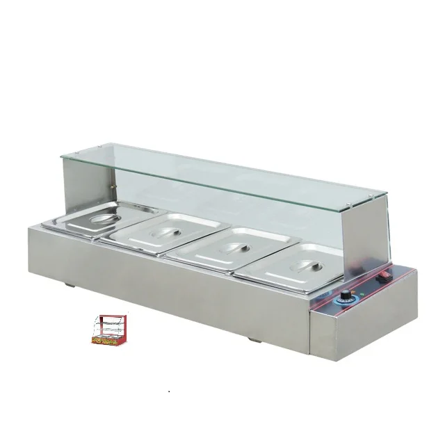 Restaurant Kitchen Equipment et Equipment Electric Bain Marie Food Warmer Display For Catering