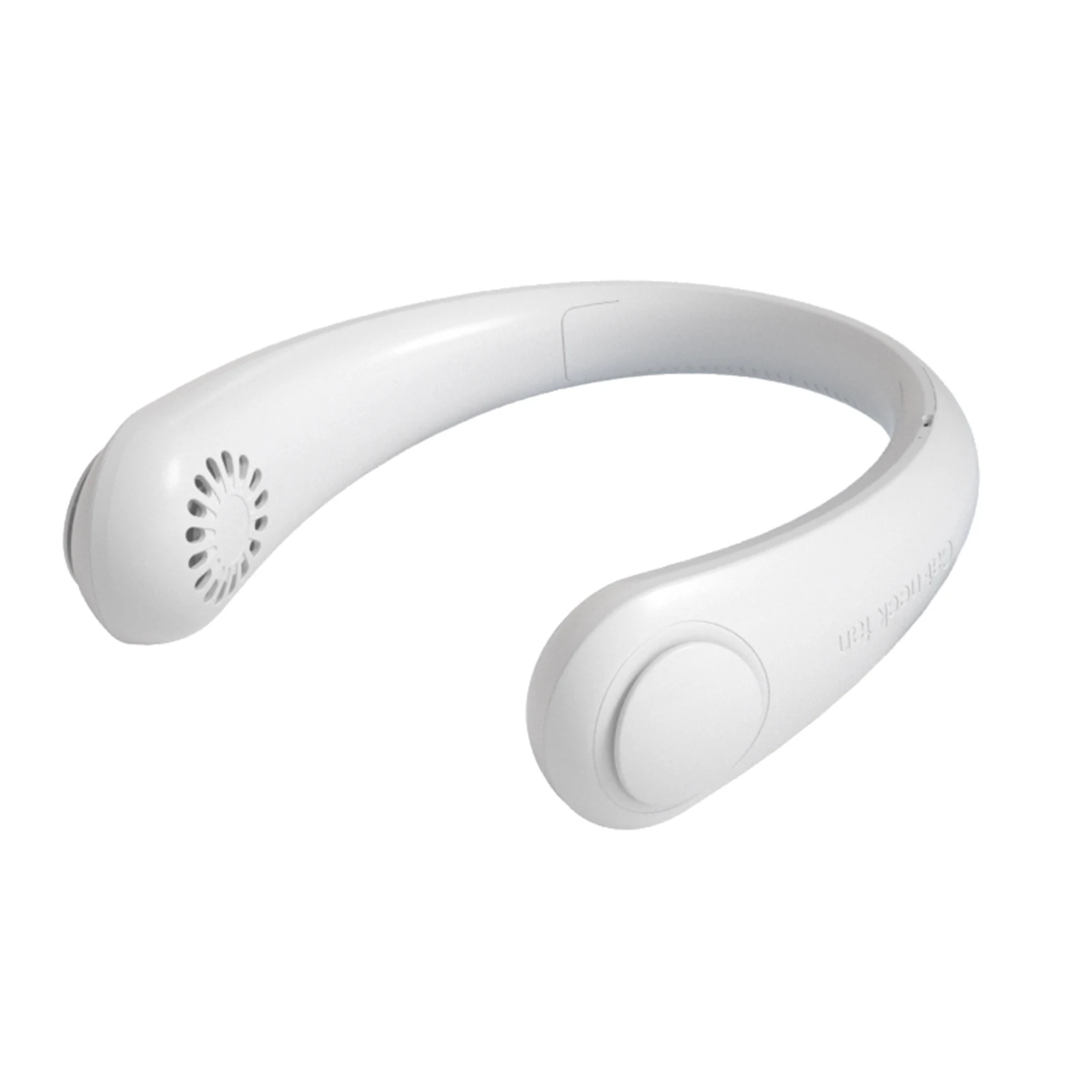 

Bladeless Hanging Neck Fan USB Recharge Mini Air Conditioner For Outdoor Flexible Will Not Hit Face & Hair 3 Speed Gears