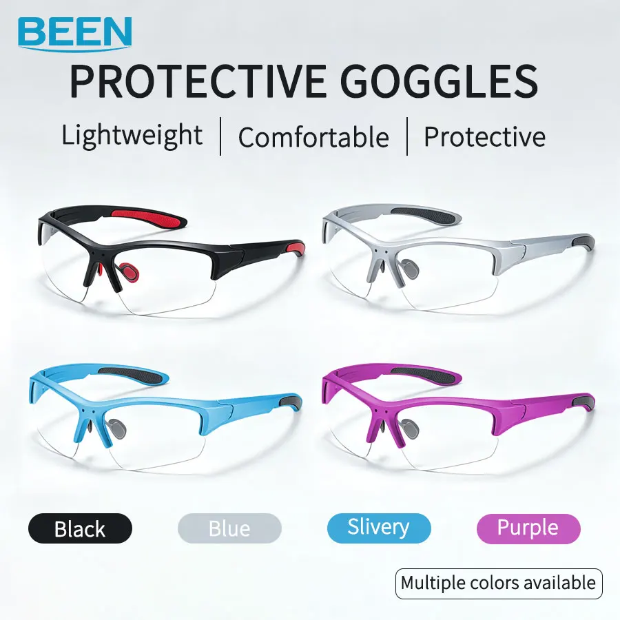 Transparent Lens Cycling and Dental Magnifying Glasses Frame