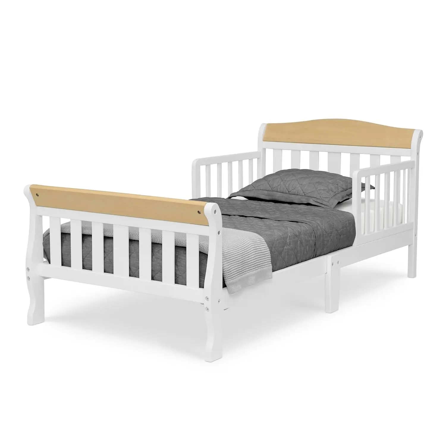Canton Toddler Bed – Bianca White/Natural 4