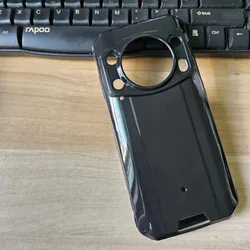 Durable Soft TPU Silicone Phone Case - Protective Back Cover Shell Coque for Ulefone Armor 21 (Black)