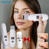 Ultrasonic Peeling Remover Blackhead Facial Skin Scrubber Facial Shovel Deep Cleaning Face Lifting Removal Pore Acne EMS Lift 1