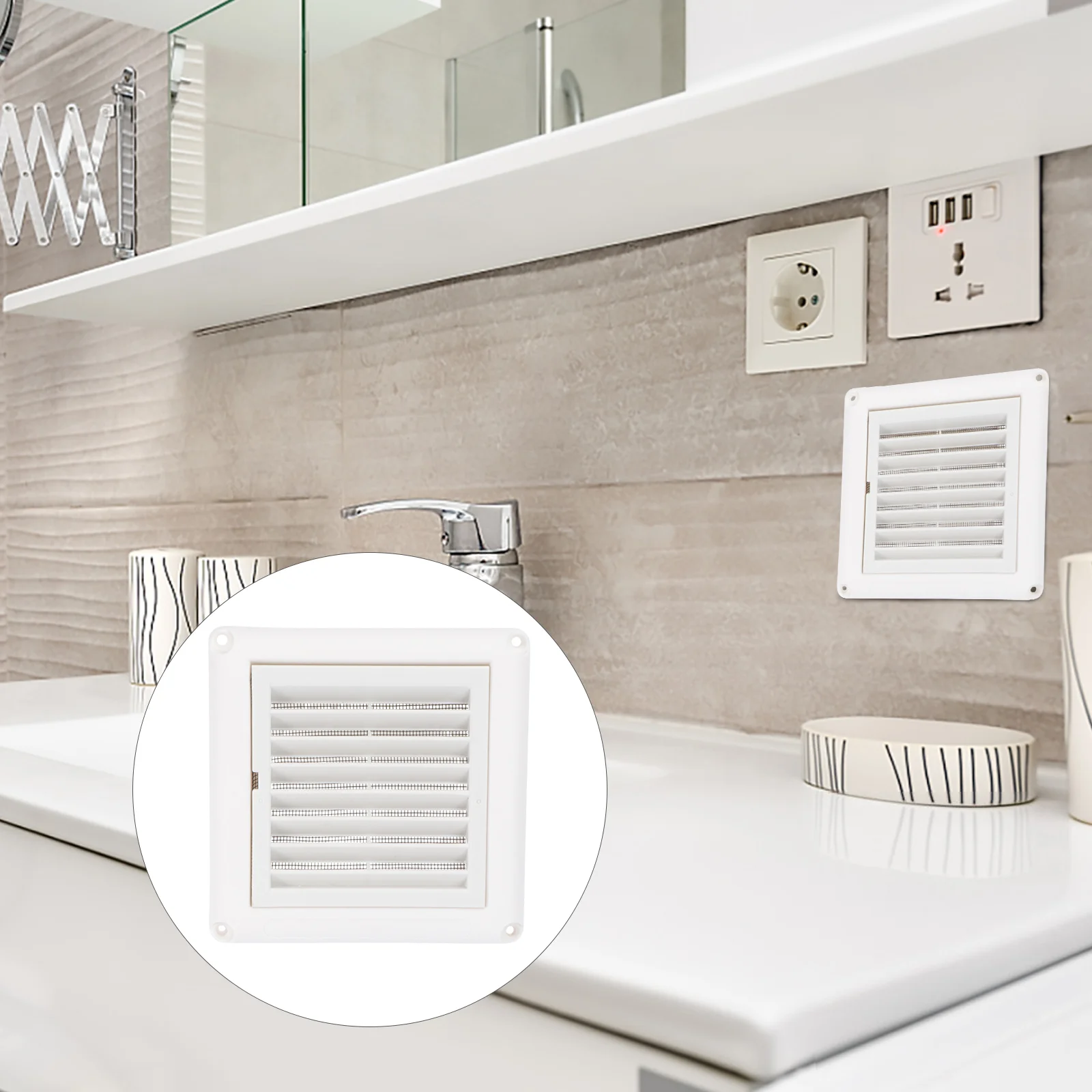 Рисунок 3 - Сетка для вентиляции с креплением