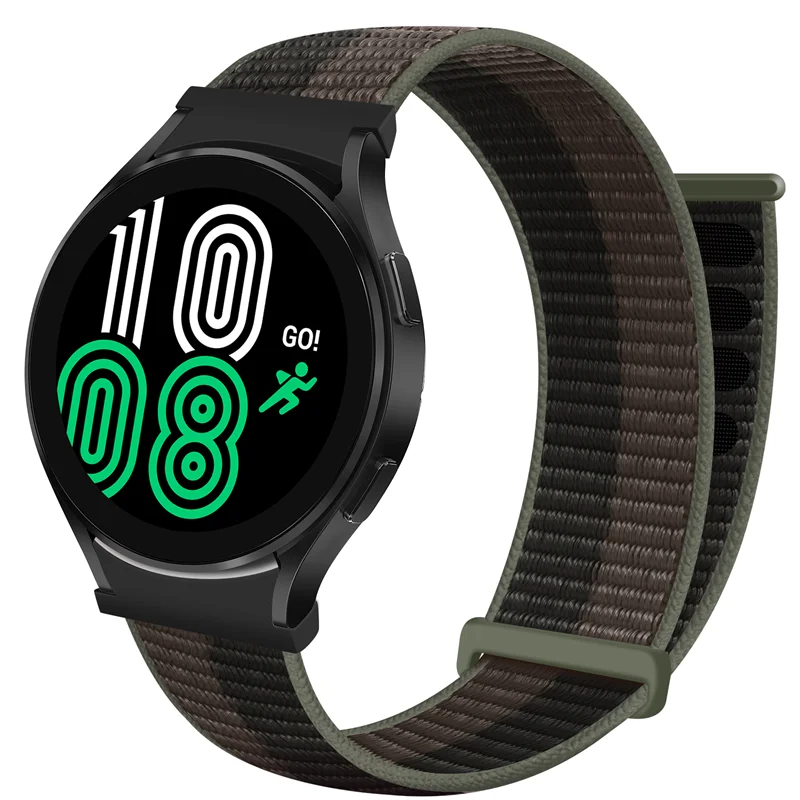 Seamless Nylon Loop Sport Band, 20mm Bracelet Strap