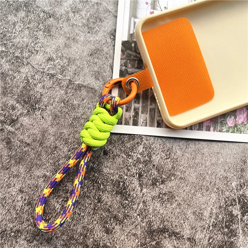 Stylish Braided Keychain Lanyard with Anti-Lost Pendant and Premium Cord