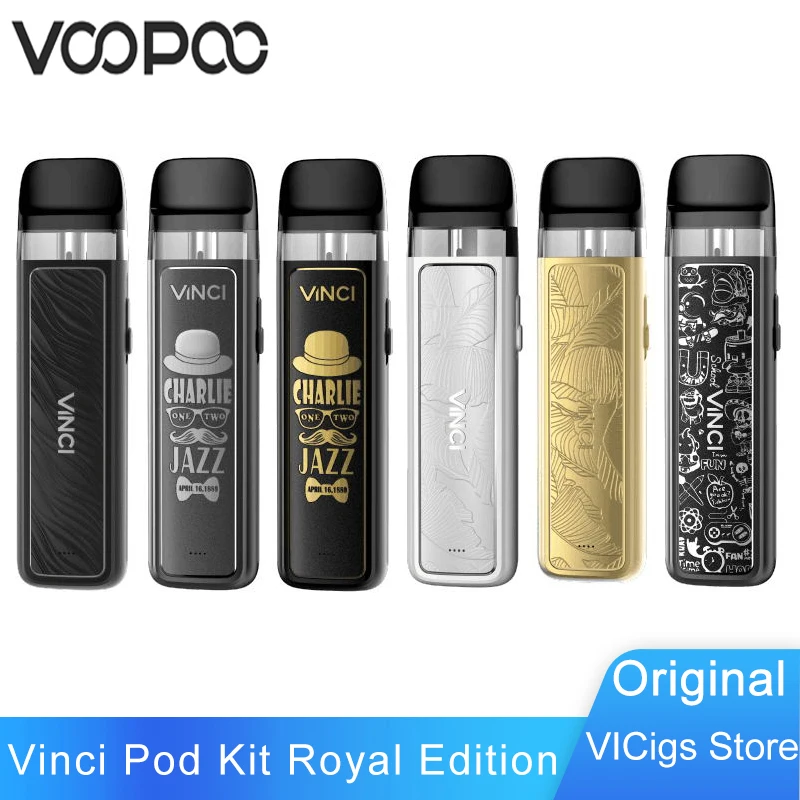 Tanie Oryginalny zestaw Voopoo VINCI Pod Royal Edition 2ml wkład Pod 0.8ohm cewka sklep