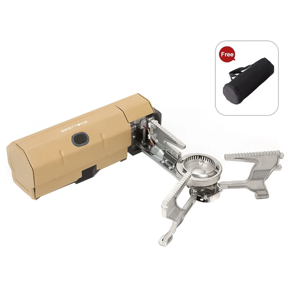 캠핑 가스 스토브, 휴대용 접이식 카세트 화구, 야외 피크닉 여행 요리 그릴 쿠..