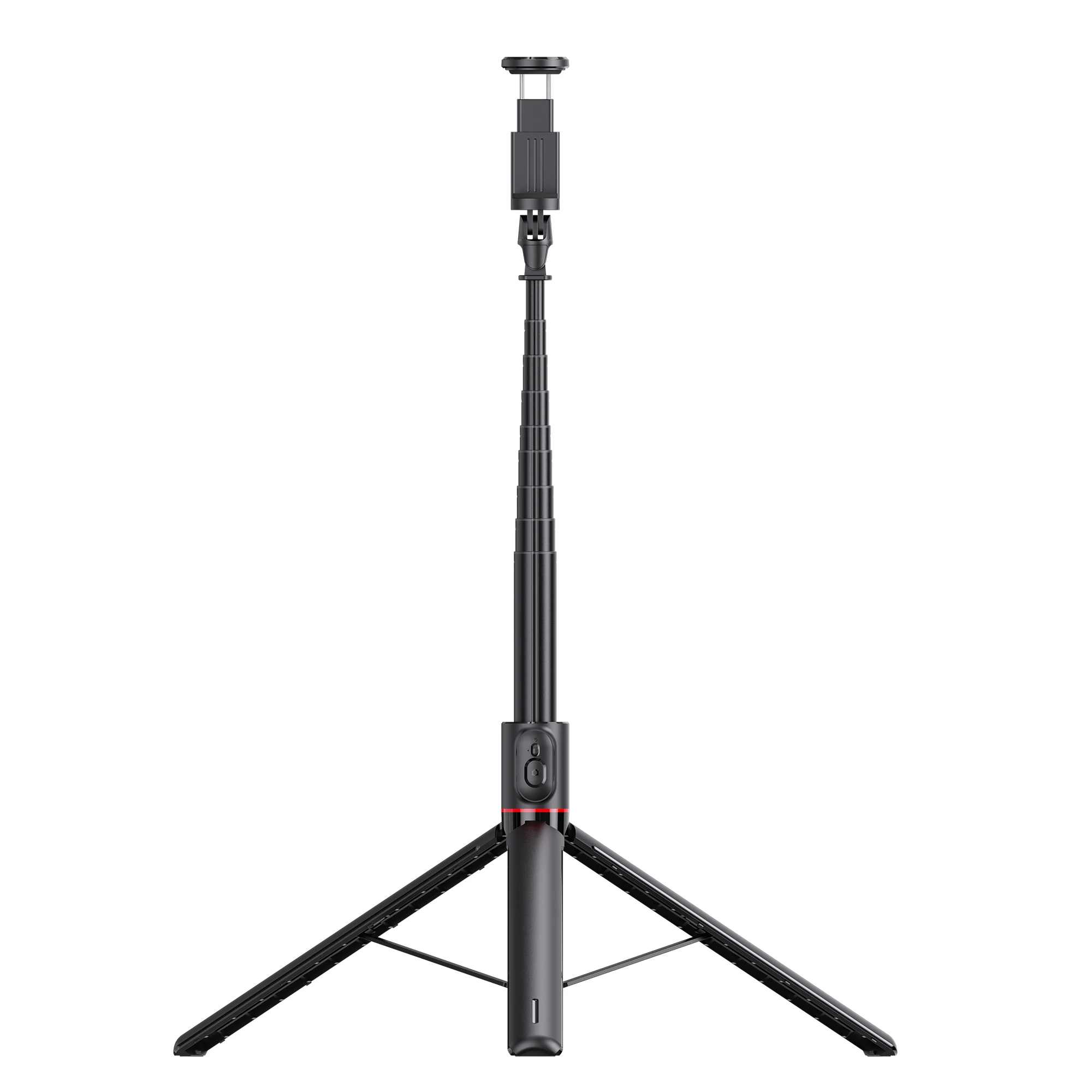 TT01 Hit Ground Quick Setup Selfie Stick Tripod 1.77m 34cm Storage with Remote C
