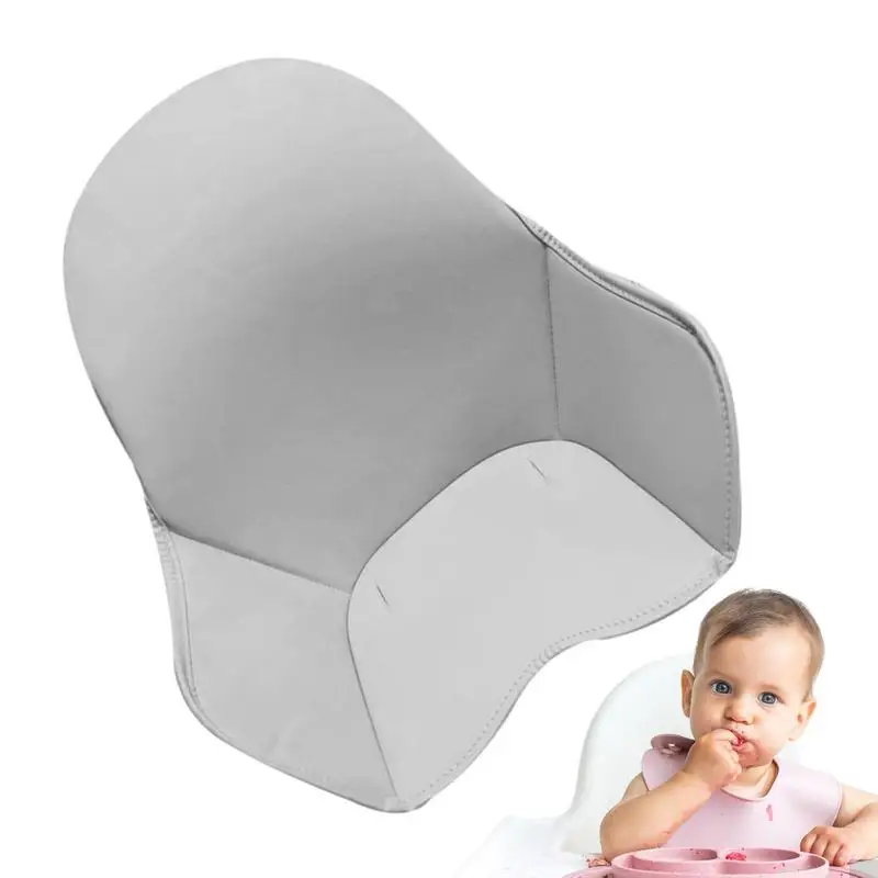 

Baby High Chair Seat Cushion Dinner Chair Seat Cushion PU Leather For High Chairs Baby Dining Chairs