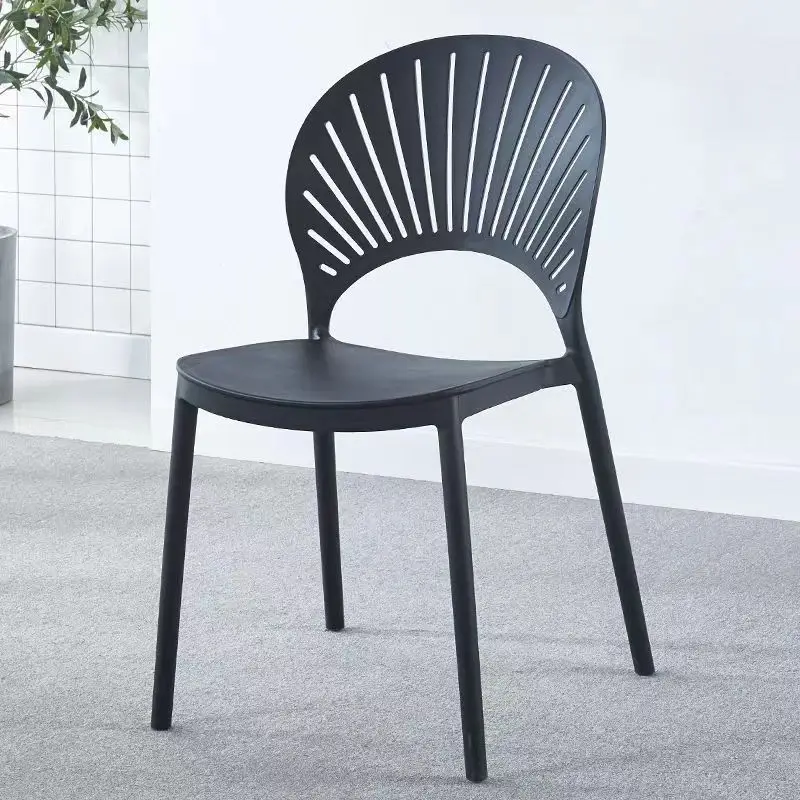 Dining Chair Stool Plastic Dining Chair Simple Table Chairs