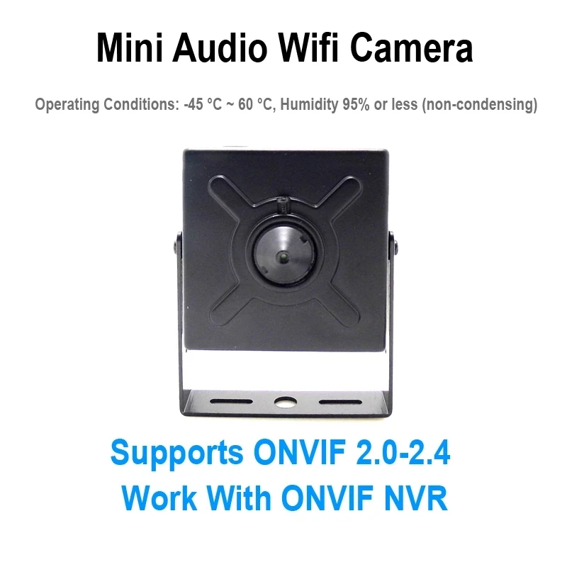 5MP 1080P 미니 WiFi 카메라 보안 보호 홈 무선 감시 소형 IPCAM 오디오 Camhipro Wi-Fi 캠 Onvif