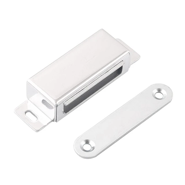 Stainless Steel Magnetic Door Catch, Heavy Duty Magnet Latch Cabinet  Catches for Cabinets Shutter Closet Furniture Door