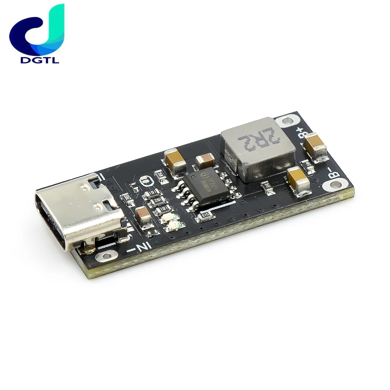 

Type C USB Input High Current 3A Polymer Ternary Lithium Battery Quick Fast Charging Board IP2312 CC/CV Mode 5V To 4.2V