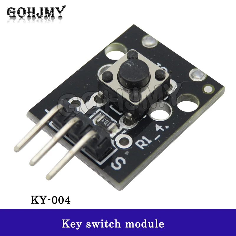 Ky-004 Modulo Sensore Interruttore A Chiave A Pulsante A 3Pin Per Kit Di Avviamento Fai Da Te Arduino 6*6*5Mm