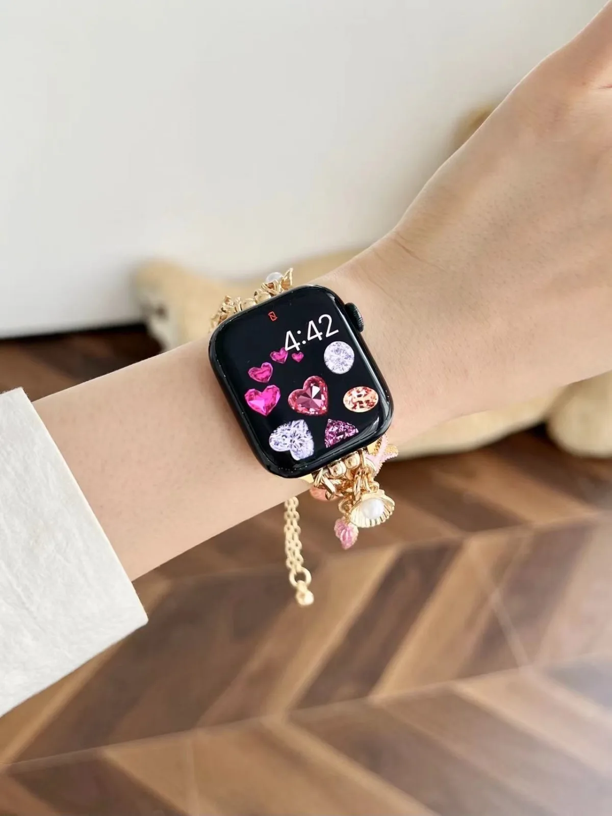Correa de reloj para iWatch de 42/44/45/46/49 mm, 38/40/41 mm, correa de reloj de moda de metal para la serie de relojes Ultra2, serie 10/9/8/7/6/5/4/3/2/1_voghion.com