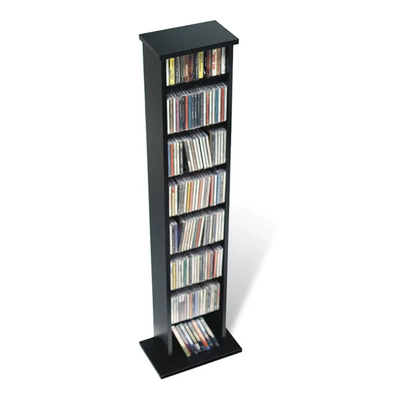 

Prepac Slim Multimedia Storage Tower Cd Storage Vinyl Record Storage