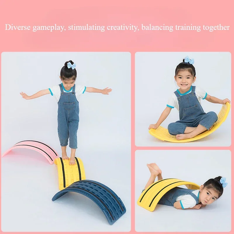 Twisting Balance Board Kids Toys Wobble Balance Training Boards Multifunctional Seesaw Concentration Training Equipment Toy