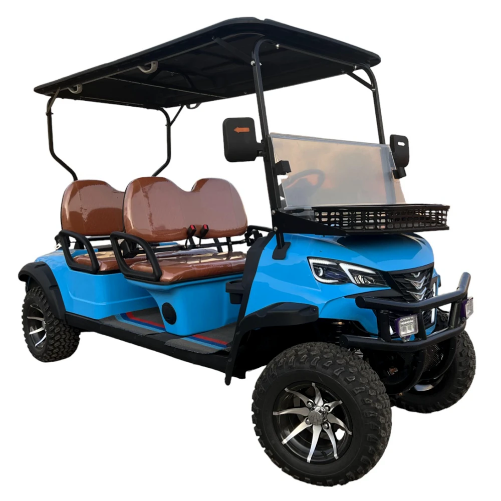 Hot Selling Agency Price High Performance New MMC 48/60/72V 4000/5000/7000W 4 6 Seater Electric Golf Cart