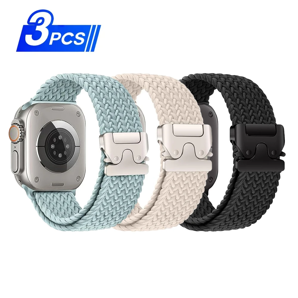 Braided Parachute Strap Bracelet