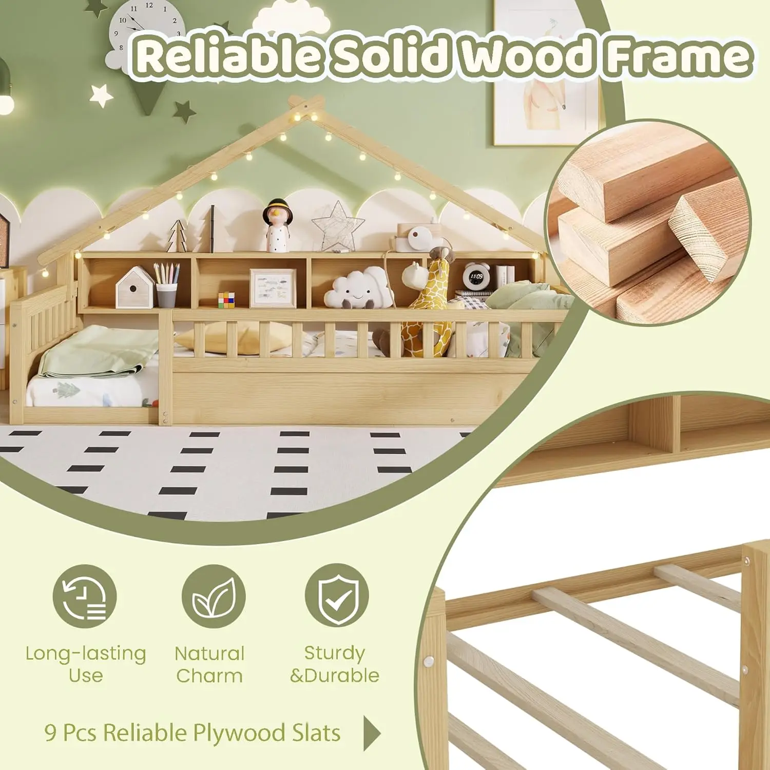 Montessori Floor Bed Frame 6