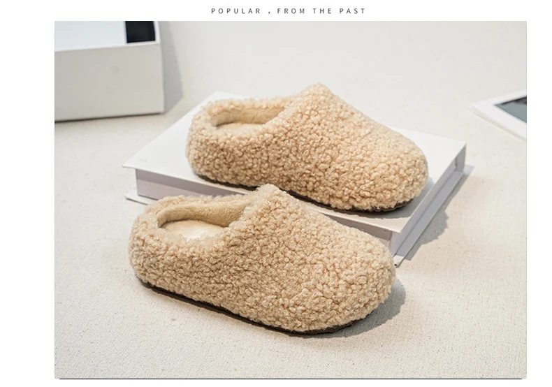 Kids Winter Slippers – Soft Sole Fluffy Cotton House Shoes for Boys & Girls