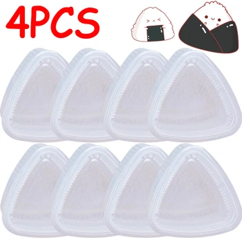 4/1PCS Triangolo Stampi Per Sfere di Riso Presse Sushi Maker Triangolo Stampo Onigiri Giapponese Palla di Riso Bento Gadget Accessori Da Cucina 1