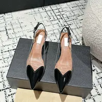 2025 New PVC High Heels Transparent Strap Wrapped Head Slippers Female Fashion Sexy Shallow Mouth French Sandals - Image 5